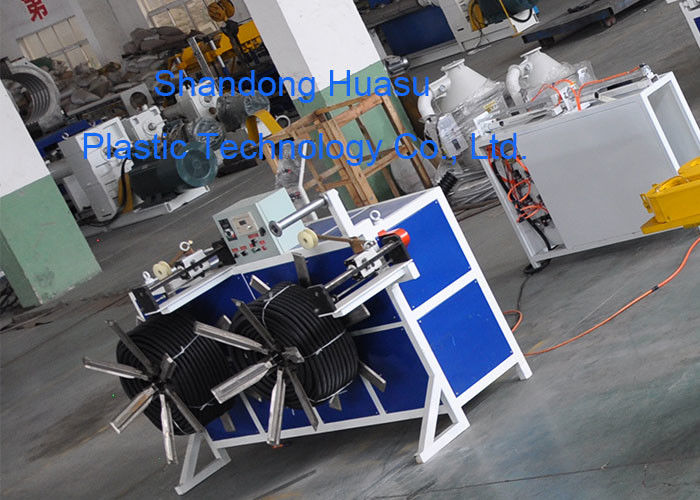 دستگاه ساخت لوله های راه راه پلاستیکی 16-63 میلی متر برای ساخت لوله های راه راه تک جداره