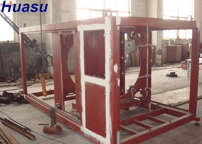 دستگاه اکستروژن لوله راه راه / لوله HDPE مارپیچ سیم پیچ دو طرفه