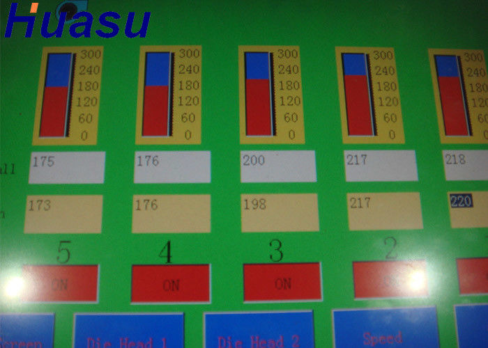 PE/PP/PVC خط تولید لوله اکستروژن دستگاه لوله راه راه دو جداره