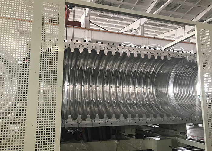 دستگاه برش اکسترودر لوله راه راه Sn4 Sn8 دو جداره