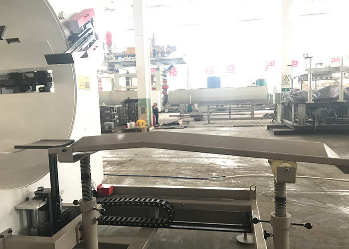 دو اکسترودر دو جداره لوله راه راه ساخت دستگاه Dwc لوله اکستروژن