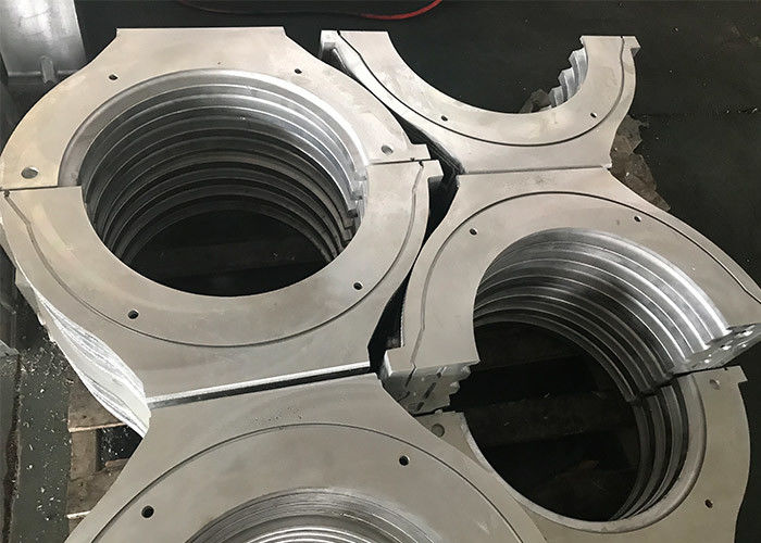 دستگاه اکسترودر لوله راه راه HDPE/PE/PP پلاستیکی تک / دو جداره