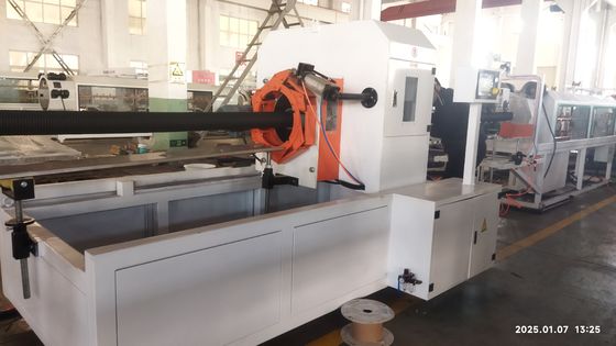 Automatic Double Wall Corrugated Pipe Extrusion Line with Siemens Motor and PLC Control System for 8-15Kg/h Production