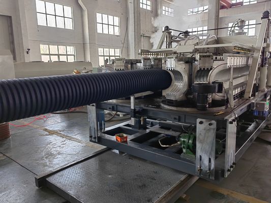 Double Wall Corrugated Pipe Extrusion Line with Siemens Electric Components