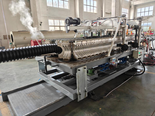 Customizable Double Wall Corrugated Pipe Extrusion Line with 75mm-315mm Screw Diameter and 1 Set Water Cooling Tank