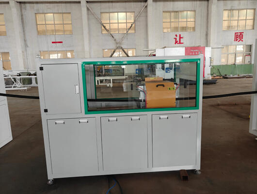 Full Automatic Siemens Motor Single Wall Corrugated Pipe Extrusion Line with 110mm Max Pipe Size