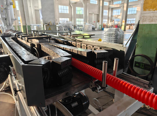 Single Wall Corrugated Pipe Extrusion Line with 400-1000 Capacity and 16mm-1600mm Pipe Diameter Range for Automatic Corrugation Pipe Production