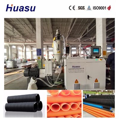 High Automation Cable Protection Pipe Extrusion Line with PLC Control and 32mm-1600mm Pipe Diameter Range