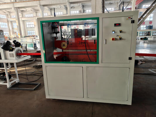 Water Cooling Double Wall Corrugated Pipe Extrusion Line with Integral Type Extruder and Siemens Electric Components