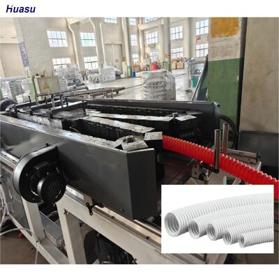 HDPE Corrugated Pipe Production Line Machine For Creating Flexible Pipes Used In Water Supply And Sewage Systems