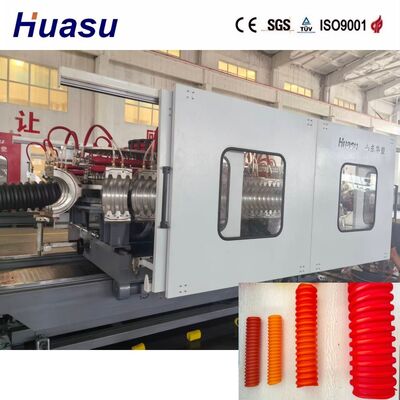 Fully Automatic Spiral Pipe Extrusion Line Single Wall Spiral Corrugated Pipe Extrusion Line Max Output 100 1200 kg hour