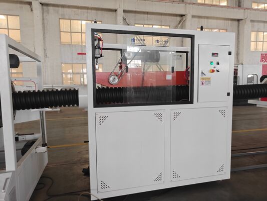 Single Wall Corrugated Pipe Machine Corrugated Pipe Production Line Utilizing Single Screw for and Stable Pipe Extrusion